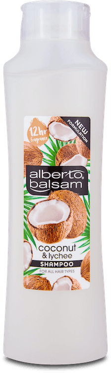 Alberto Balsam Coconut & Lychee Shampoo 350ml