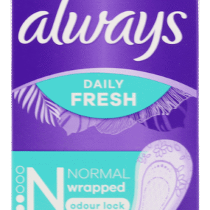 Always Dailies Singles Panty Liners Normal 20 Liners