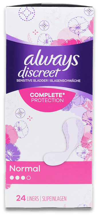 Always Discreet 24 Liners