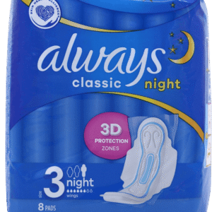 Always Maxi Classic Night Pads 8 Pack