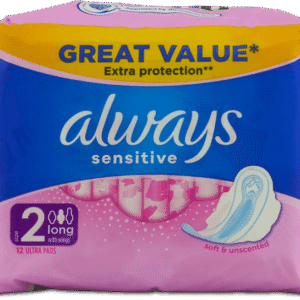 Always Sensitive Long Plus 12 Pack