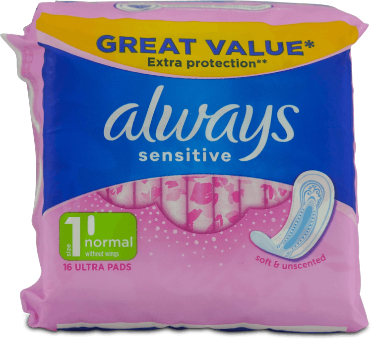 Always Sensitive Normal 16 Pack