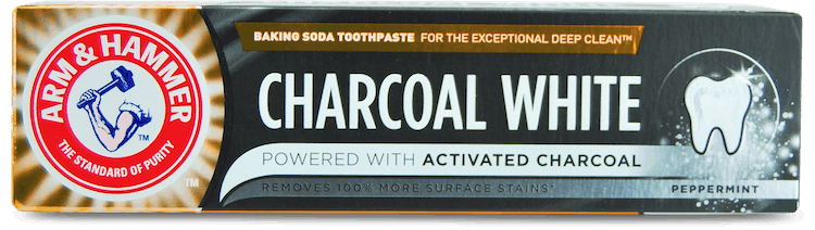 Arm & Hammer Charcoal White Peppermint 75ml