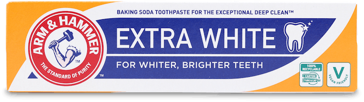 Arm & Hammer Extra White Care Baking Soda Toothpaste 125g