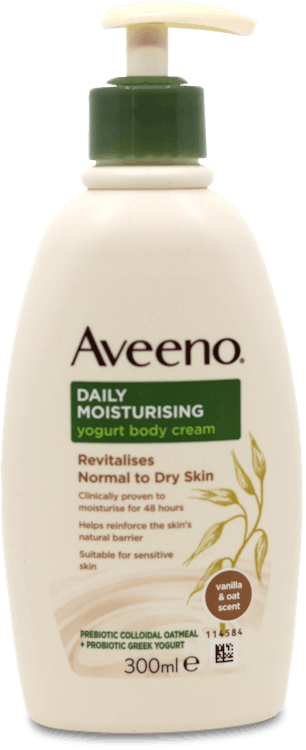 Aveeno Daily Moisturising Body Yogurt Vanilla & Oat 300ml