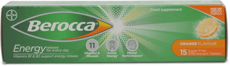 Berocca Orange Effervescent 15 Tablets