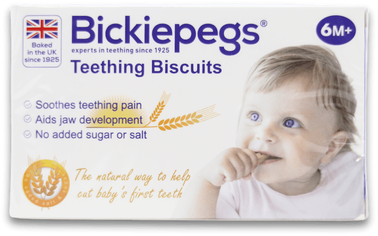 Bickiepegs Teething Biscuits 38g