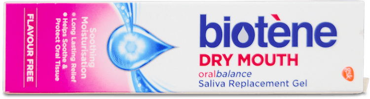 Biotene Dry Mouth Saliva Replacement Gel Flavour Free 50g