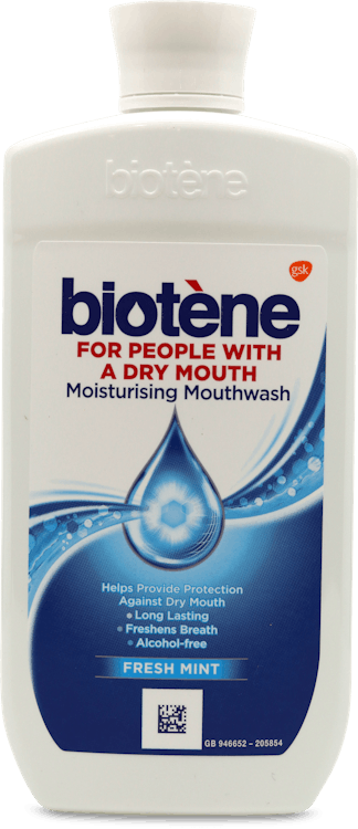 Biotene Moisturising Mouthwash Fresh Mint 500ml