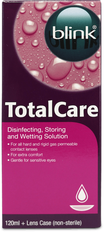 Blink Total Care Disinfecting, Storing and Wetting Solution 120ml