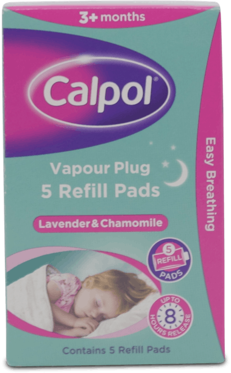 Calpol Vapour Plug Lavender and Chamomile Refill Pads 5 Pack