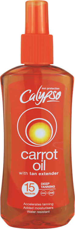 Calypso Carrot Oil with Tan Extender SPF15 200ml