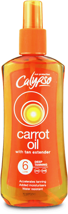 Calypso Carrot Oil with Tan Extender SPF6 200ml