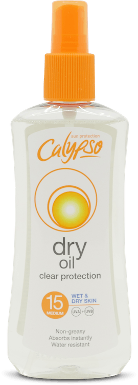 Calypso Dry Oil Clear Protection SPF15 200ml
