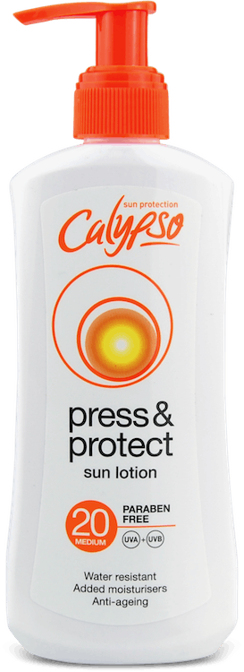 Calypso Press & Protect Sun Lotion SPF20 200ml
