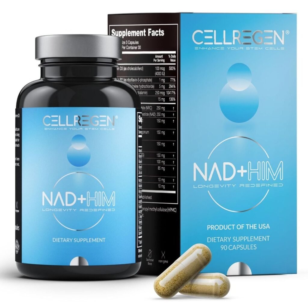 CellRegen NAD+ HIM (NAD Capsules for Men)