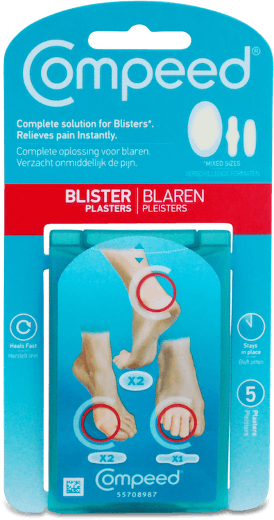 Compeed Blister Mix Pack Plasters 5 Pack