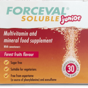 forceval Soluble Junior Effervescent 30 Tablets