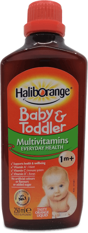 Haliborange Baby & Toddler Multivitamins 250ml