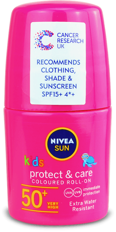 Nivea Sun Kids Roll-On SPF50 Pink 50ml
