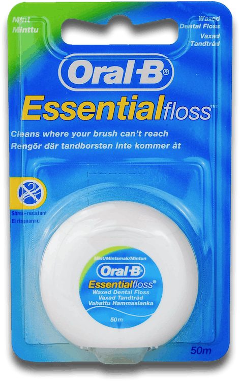 Oral-B Essential Dental Floss Mint 50m
