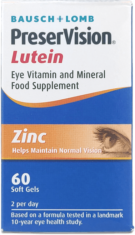 PreserVision Lutein 60 Soft Gels
