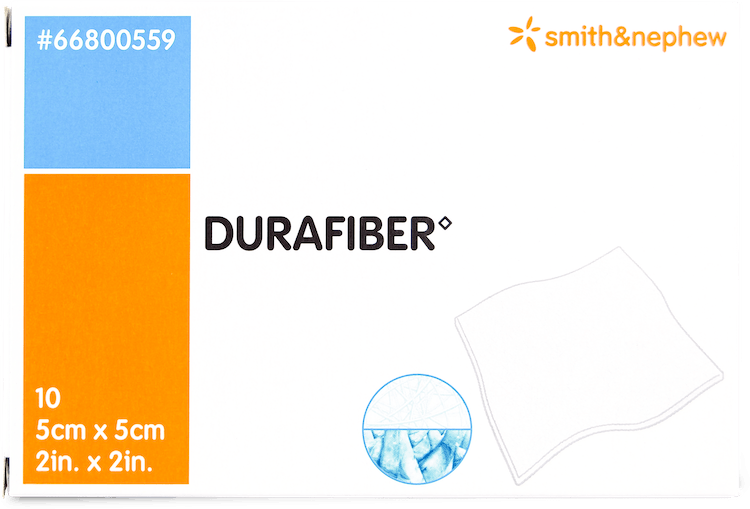 Smith & Nephew Durafiber Dressing 5cm X 5cm 10pc