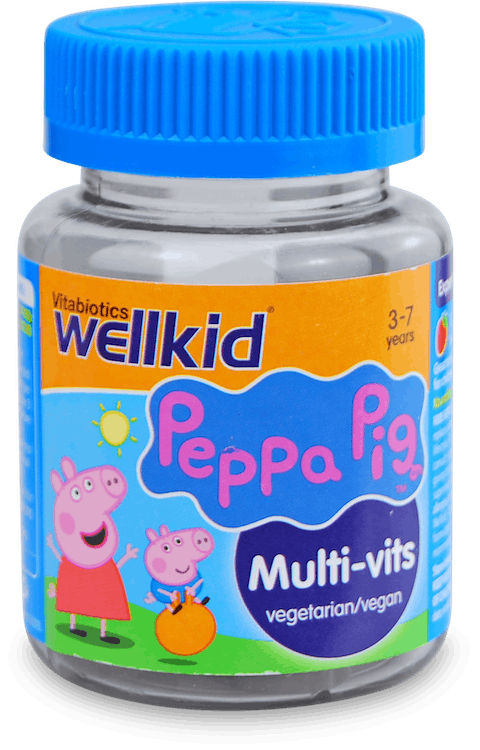 Vitabiotics Wellkid Peppa Pig Multi-Vits 30 Soft Jellies