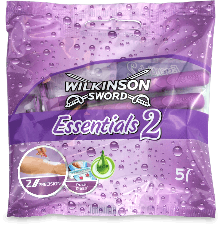 Wilkinson Sword Essentials 2 Women's Disposable Razors 5 Pack