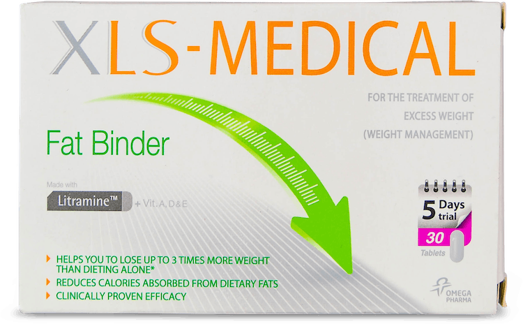 Xls-Medical Fat Binder 30 Tablets